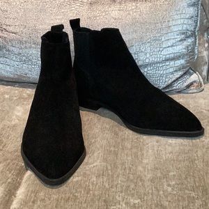 ASOS Brand “Beatle” Chelsea boots in suede